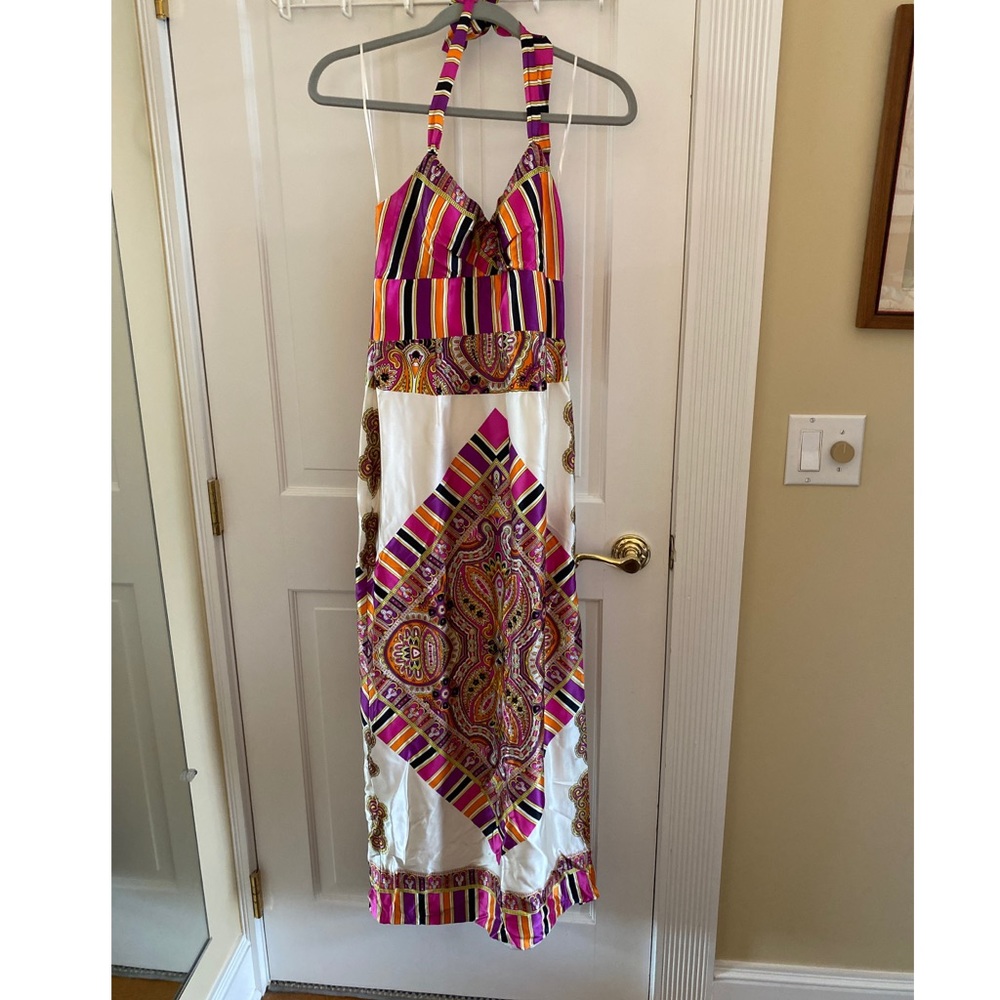 Gorgeous silk summer gown